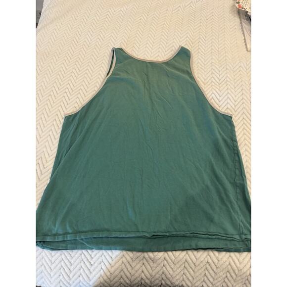 Stranger Things Hawkins High School Tank Top Mens Size XL Green Tiger Logo - Picture 4 of 6